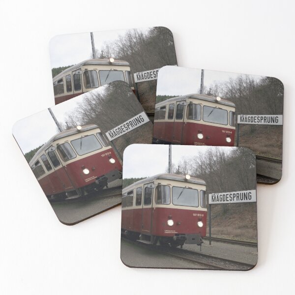Item preview, Railcar at Magdesprung station, Selke Valley Railway, Germany designed and sold by photoslot.