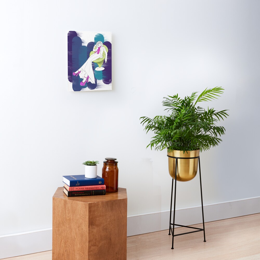 Repose Mounted Print