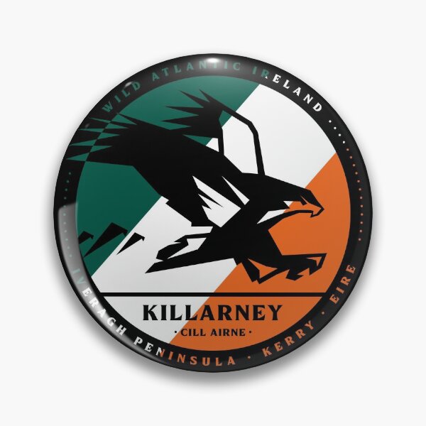 Item preview, Killarney Ireland Eagle Irish Flag T-Shirt Sticker Hat designed and sold by ROADTROOPER.