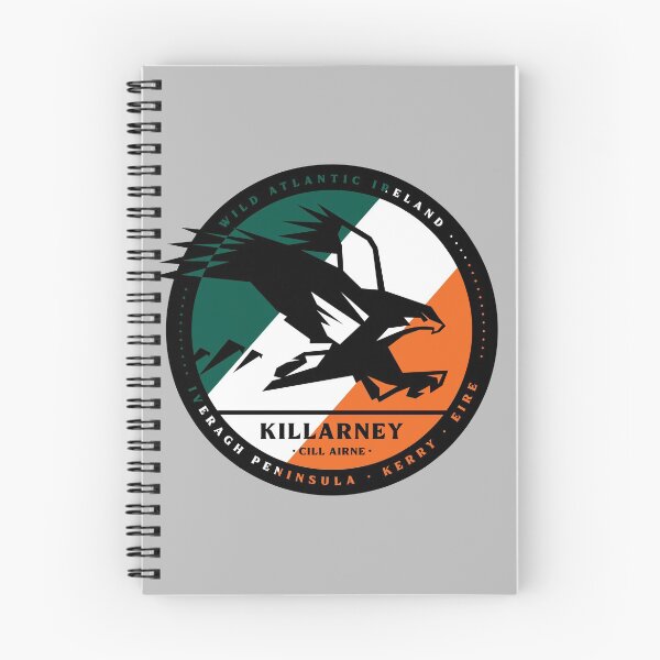 Item preview, Killarney Ireland Eagle Irish Flag T-Shirt Sticker Hat designed and sold by ROADTROOPER.