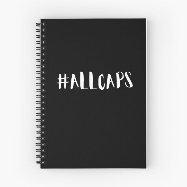 Item preview, Hashtag ALLCAPS designed and sold by zareworks.