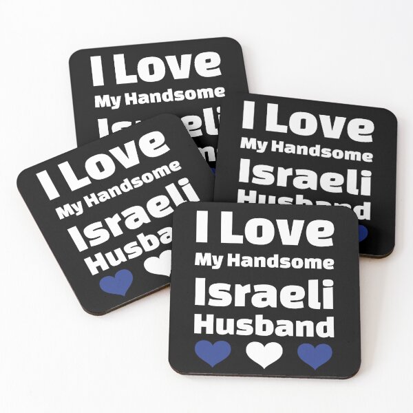 Item preview, I Love My Handsome Israeli Husband - Israel Husband designed and sold by DiceNLDesigns.