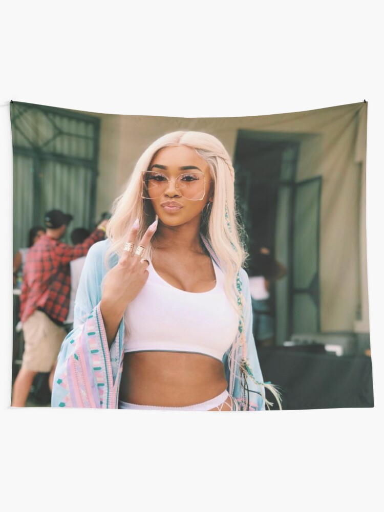 "Saweetie Tapestry" Tapestry for Sale by Artimous Redbubble