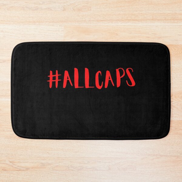 Item preview, Hashtag ALLCAPS designed and sold by zareworks.