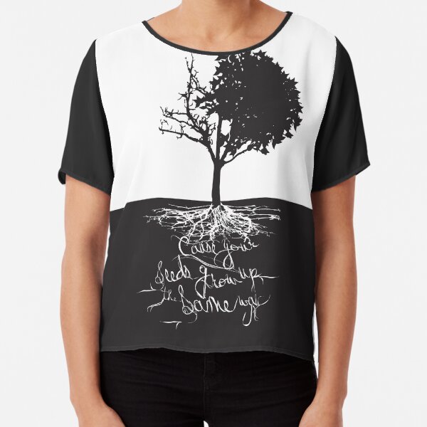 redbubble chiffon top
