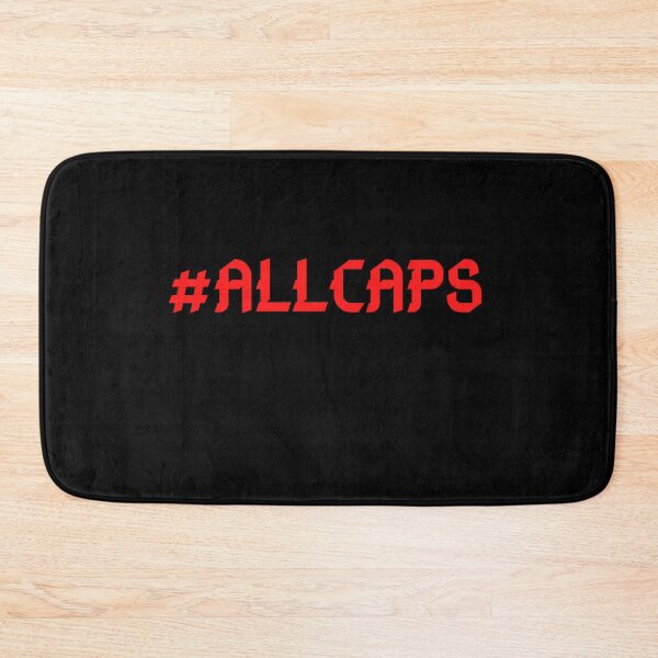 Item preview, Hashtag ALLCAPS designed and sold by zareworks.