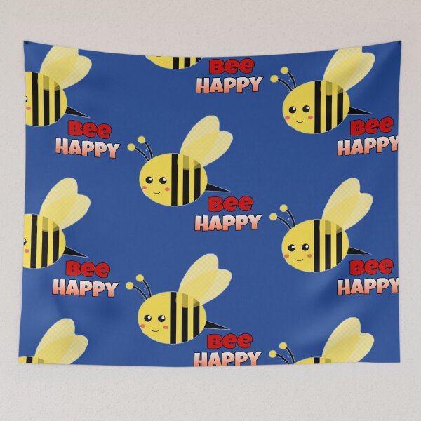 Item preview, Cute wholesome Bee happy designed and sold by Drawartista.