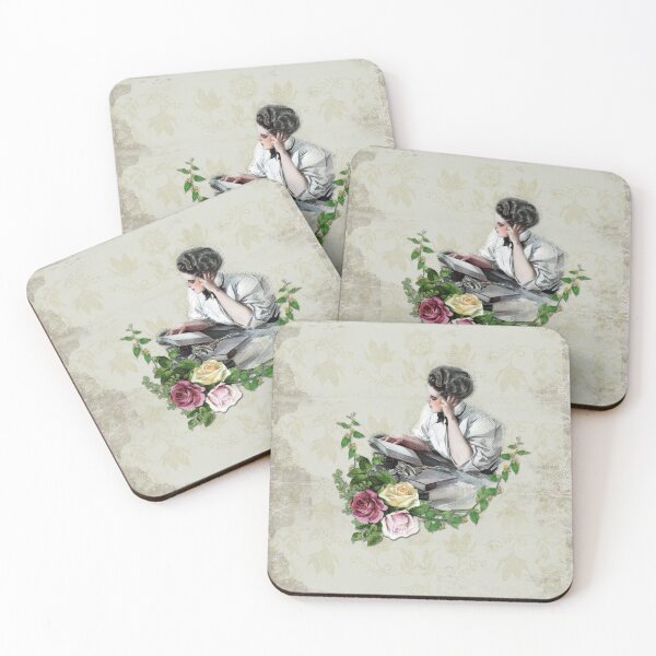 Item preview, Vintage Flower Lady 1910s designed and sold by hobakmacha.