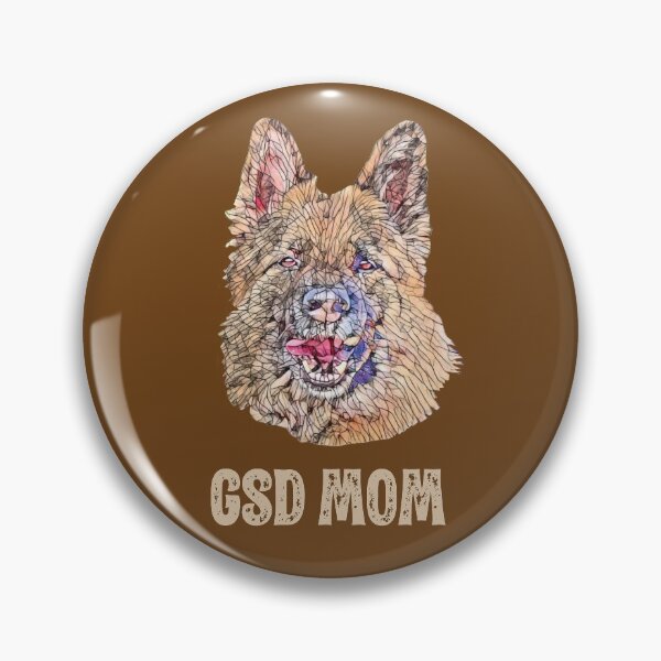 Item preview, GSD Mom - German Shepherd Dog Mom Design designed and sold by DoggyStyles.