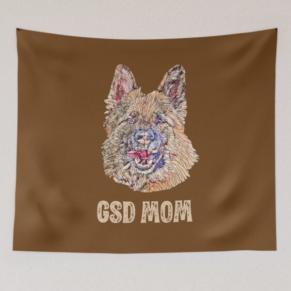 Item preview, GSD Mom - German Shepherd Dog Mom Design designed and sold by DoggyStyles.