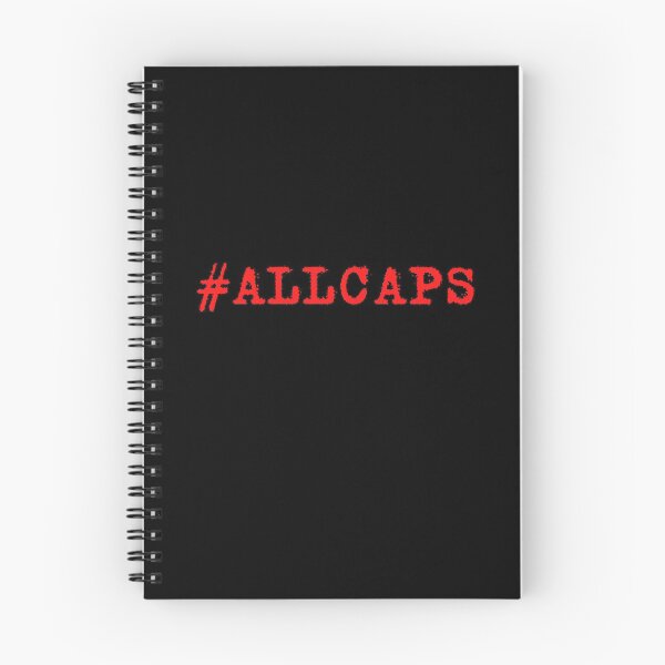 Item preview, Hashtag ALLCAPS designed and sold by zareworks.