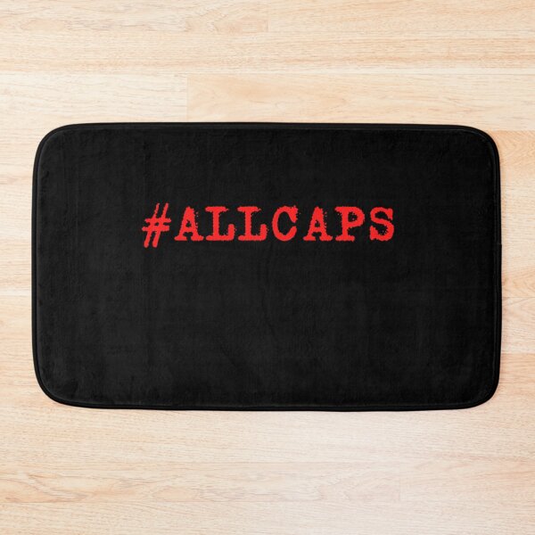 Item preview, Hashtag ALLCAPS designed and sold by zareworks.