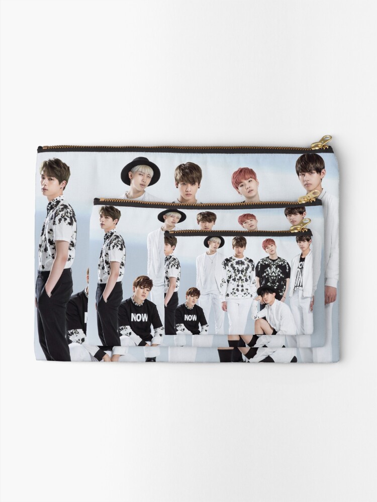 Alternate view of BTS Zipper Pouch