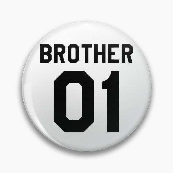 Artikelvorschau, Brother 01 Brother Number One Weiss entworfen und verkauft von WakameDragon.