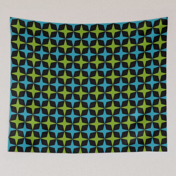 Item preview, Geometric Pattern: Diamond Star: Parkside designed and sold by Red Wolf.