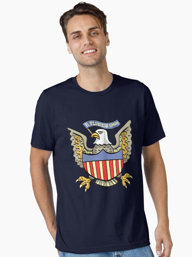 Thumbnail 1 of 7, Essential T-Shirt, Americana designed and sold by MacKaycartoons.