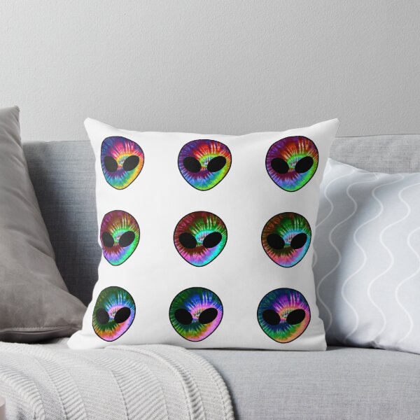 Aperçu de l'œuvre Tie Dye Trippy Alien Pack 2 créée et vendue par everything4eva.