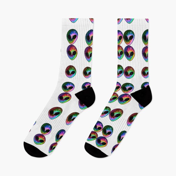 Aperçu de l'œuvre Tie Dye Trippy Alien Pack 2 créée et vendue par everything4eva.