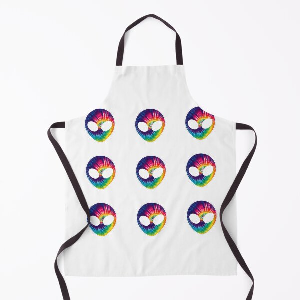 Aperçu de l'œuvre Tie Dye Trippy Alien Pack 4 créée et vendue par everything4eva.