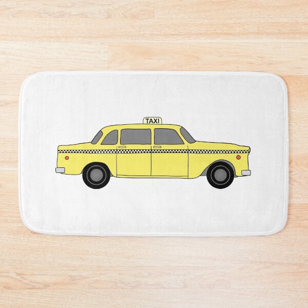 Item preview, Vintage Yellow Taxi Cab designed and sold by suwarnaadi.