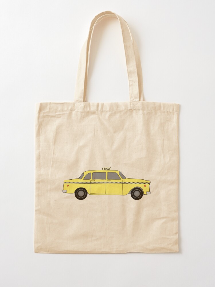 Taxi Cab Tote Bag