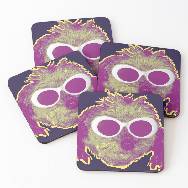 Item preview, Grunge Poodle Purple designed and sold by chilangopride.