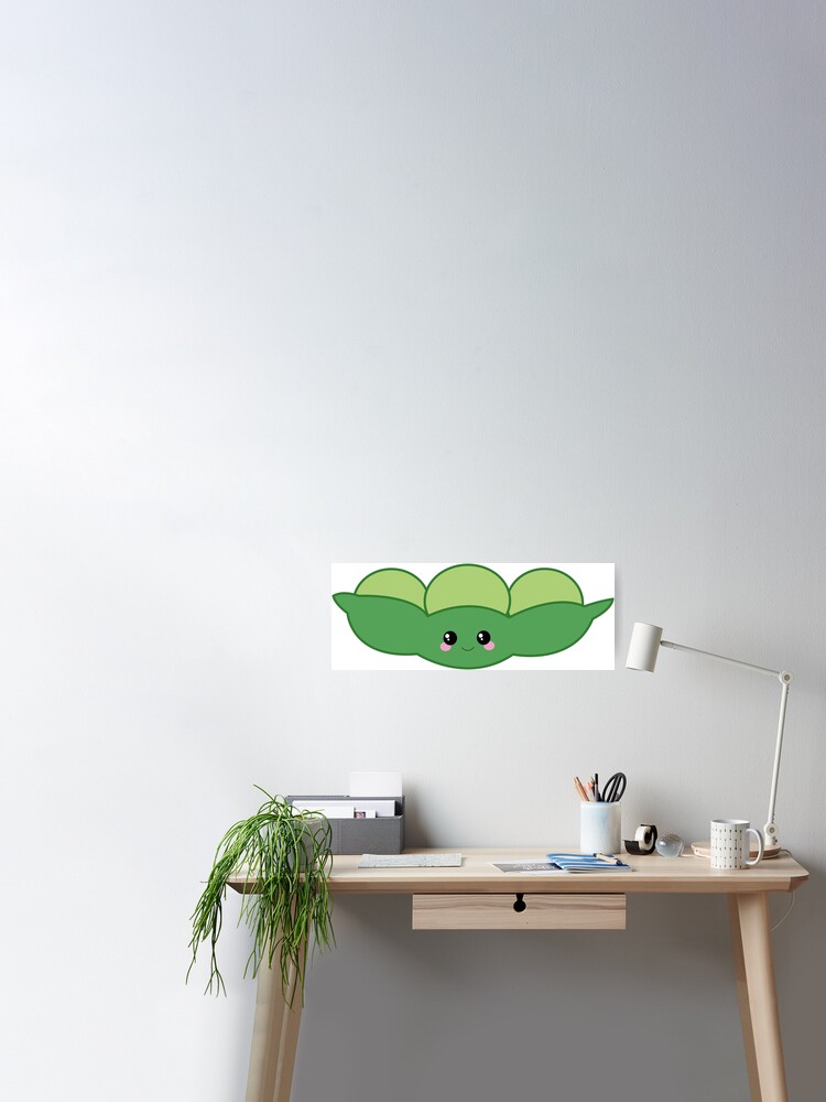 Kawaii Edamame  Poster for Sale by Lauresx