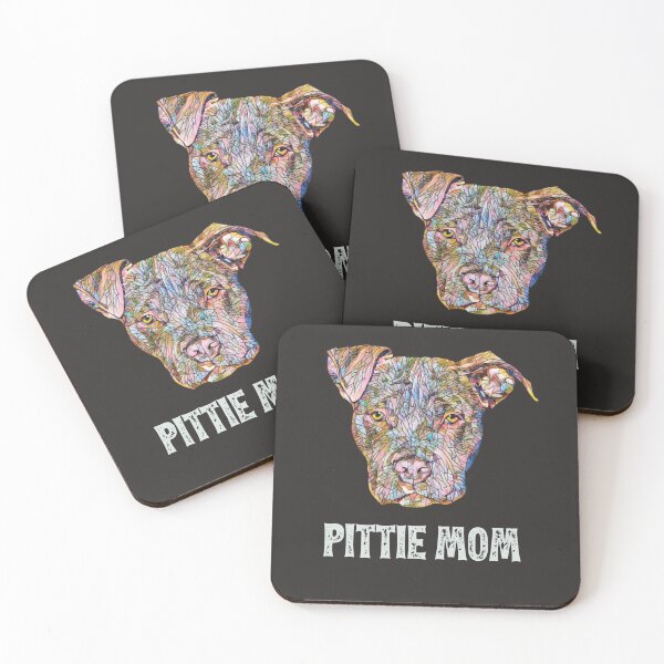 Item preview, Pittie Mom - Pit Bull Mom Design designed and sold by DoggyStyles.