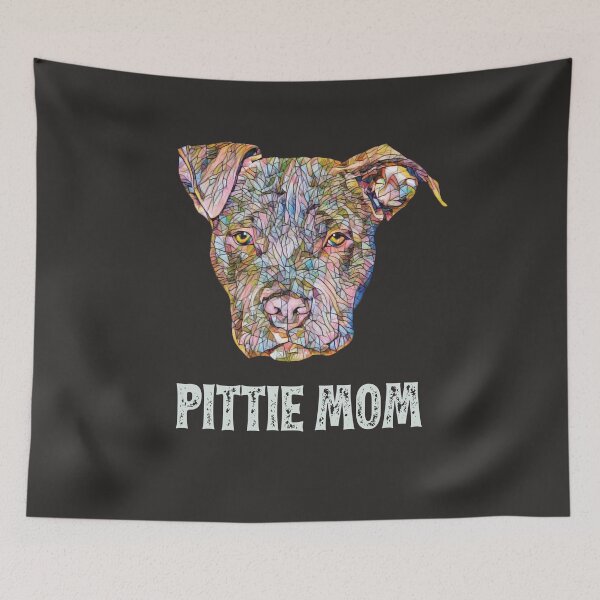 Item preview, Pittie Mom - Pit Bull Mom Design designed and sold by DoggyStyles.