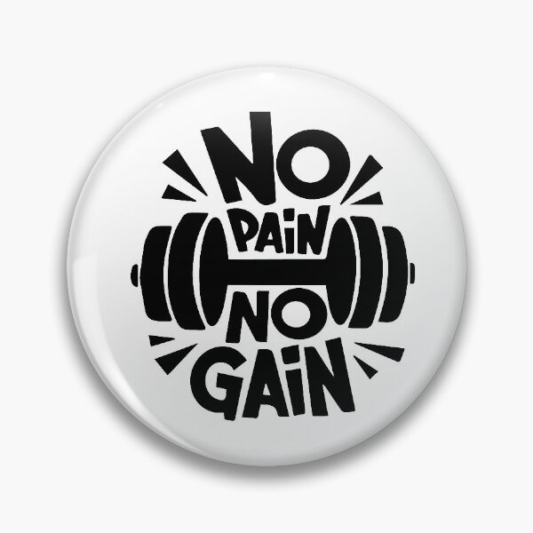 Item preview, No pain No Gain t-shirt designed and sold by Casnei Lifestyle.