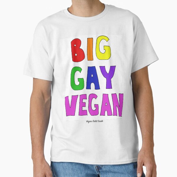 Aperçu de l'œuvre Big Gay Vegan créée et vendue par leah bauer.