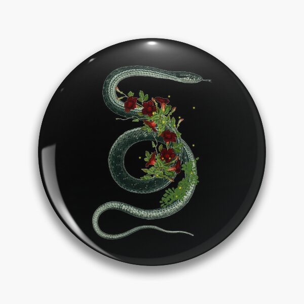 Item preview, Eternal Return snake with flowers witchy design designed and sold by SatyaBramha.