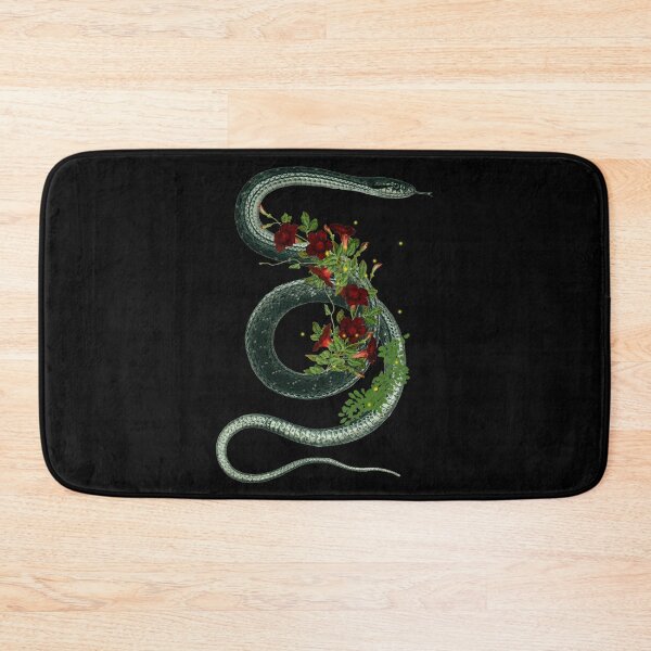 Item preview, Eternal Return snake with flowers witchy design designed and sold by SatyaBramha.
