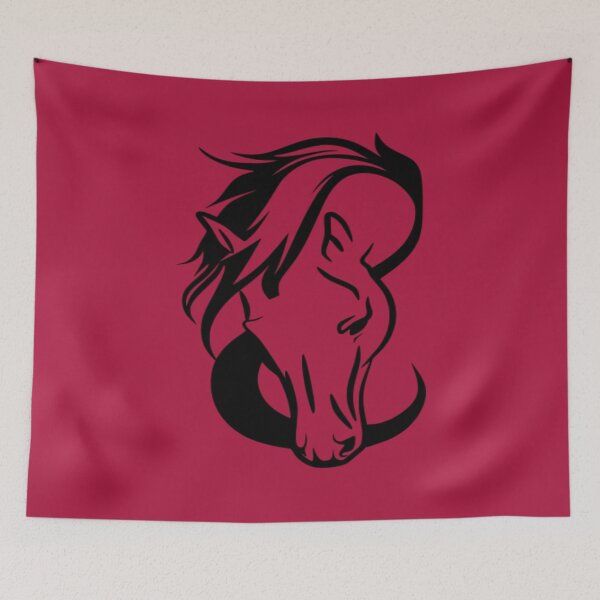 Item preview, White Horses Head designed and sold by LiveToLearn.