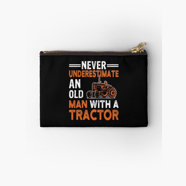 Item preview, Never Underestimate An Old Man With A Tractor Funny Farming Vintage Gift designed and sold by Theobsessed01.