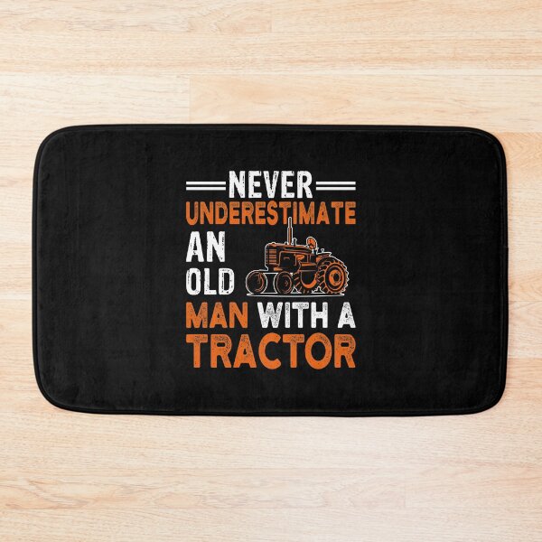 Item preview, Never Underestimate An Old Man With A Tractor Funny Farming Vintage Gift designed and sold by Theobsessed01.