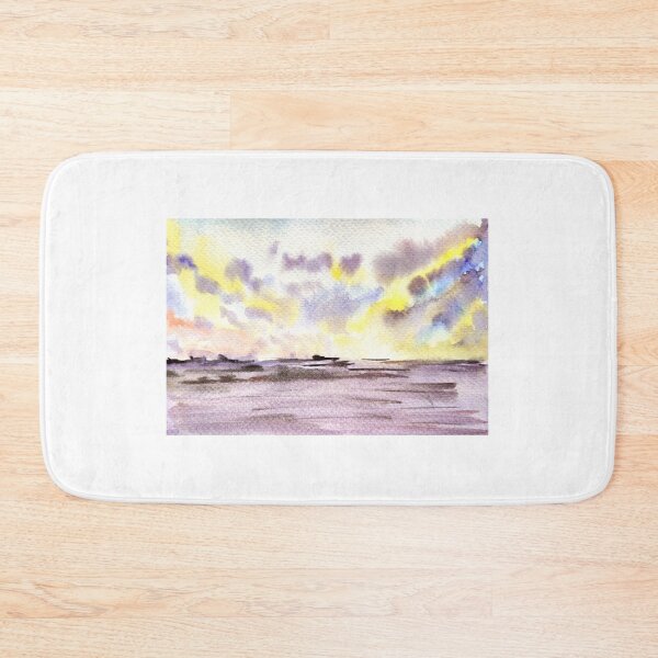 Artikelvorschau, Bewölkter Himmel Aquarell entworfen und verkauft von Ala Lopatniov.