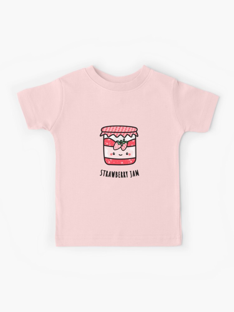 Cute Jam Dodger Doughnut Jam Donut Illustration Kawaii Food and Drink  Japanese Essential T-Shirt for Sale by blueberrymoon