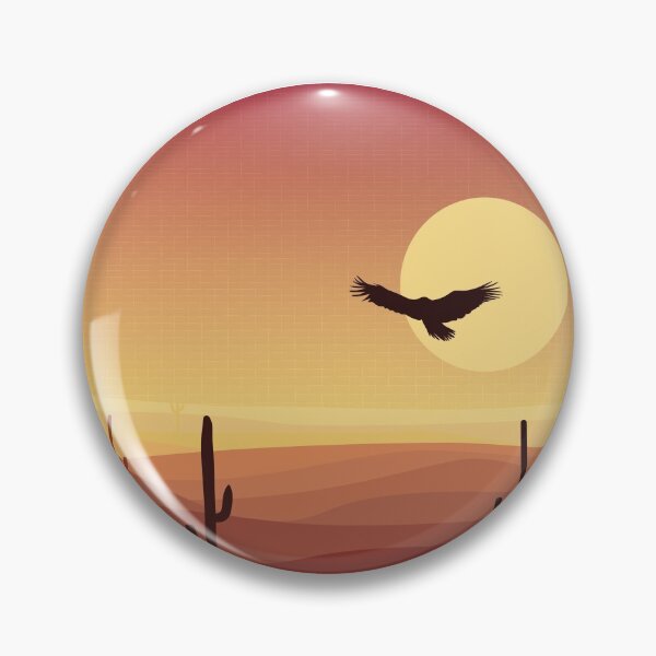 Item preview, Desert landscape digital painting designed and sold by TheImperfecto.