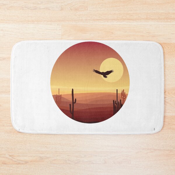 Item preview, Desert landscape digital painting designed and sold by TheImperfecto.