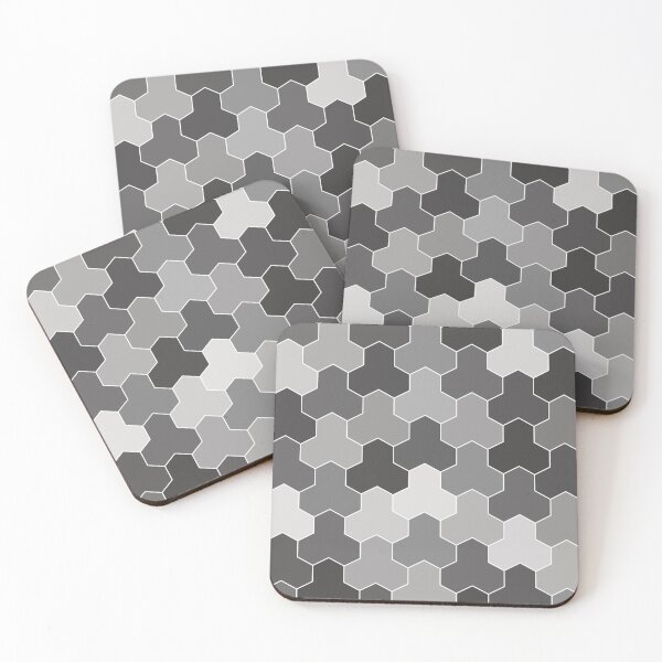 Item preview, Something in grey - repearting pattern designed and sold by knappidesign.