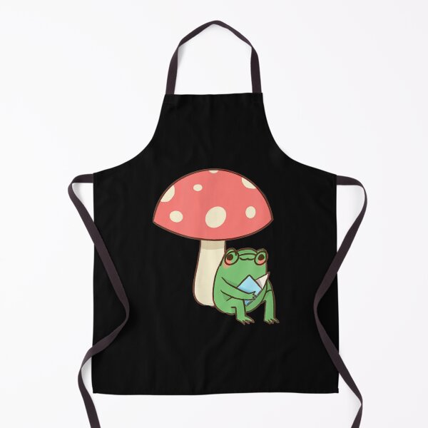 Item preview, Frog Reading Book Mushroom Lover Gift Cottagecore Aesthetic T-Shirt designed and sold by vietanh25640.