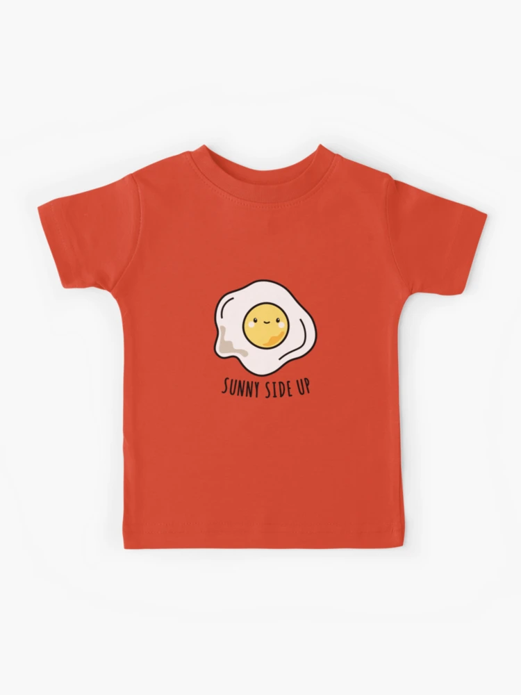 ぐでたま Sanrio T-shirt Breakfast Egg, T-shirt, food, smiley