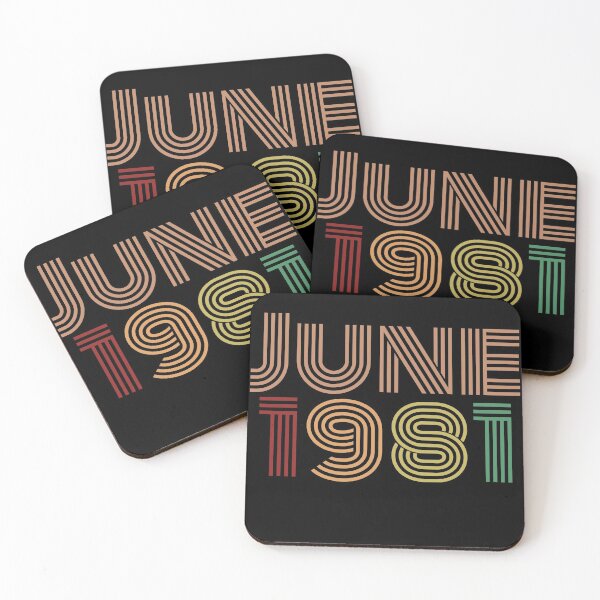 Item preview, June 1981 Design, Happy 40th Birthday. designed and sold by marosharaf.