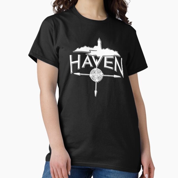Haven White Logo Classic T-Shirt