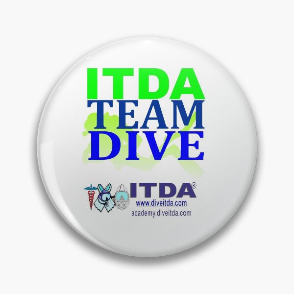 Item preview, Team ITDA Dive (Green) designed and sold by itda-store.