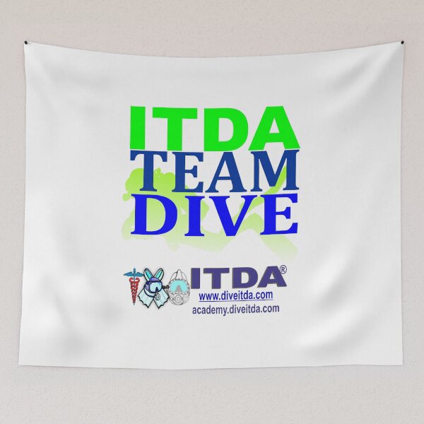 Item preview, Team ITDA Dive (Green) designed and sold by itda-store.