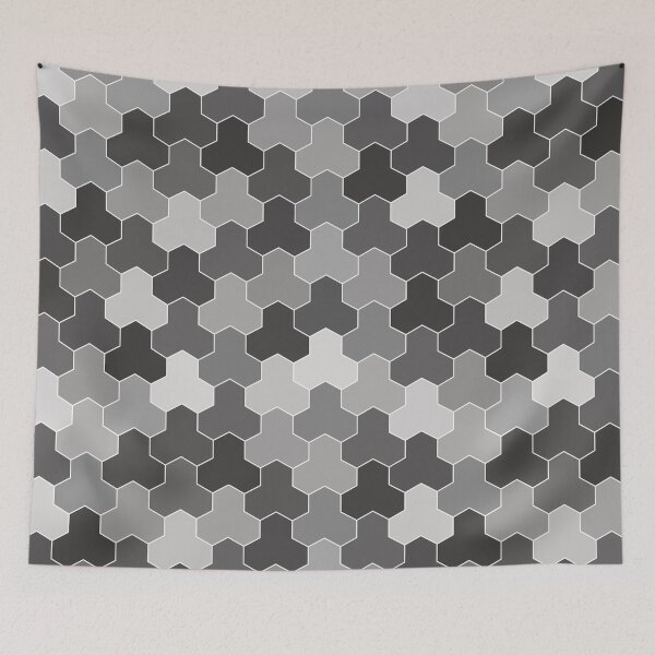 Item preview, Something in grey - repearting pattern designed and sold by knappidesign.