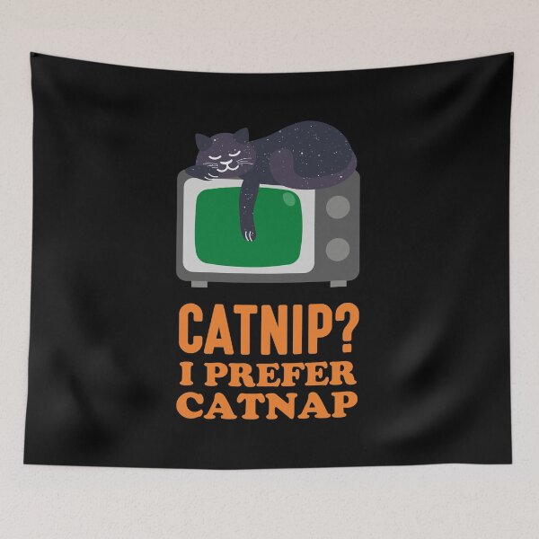 Item preview, Catnip and Catnap | Cosmic Cat | Custom Gift designed and sold by Fluffy-Vectors.