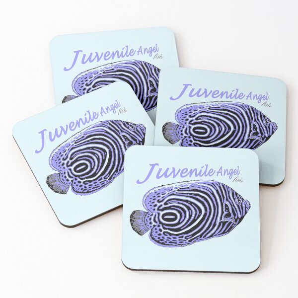 Item preview, Juvenile Angelfish Design designed and sold by Marleen Paddy Visser.